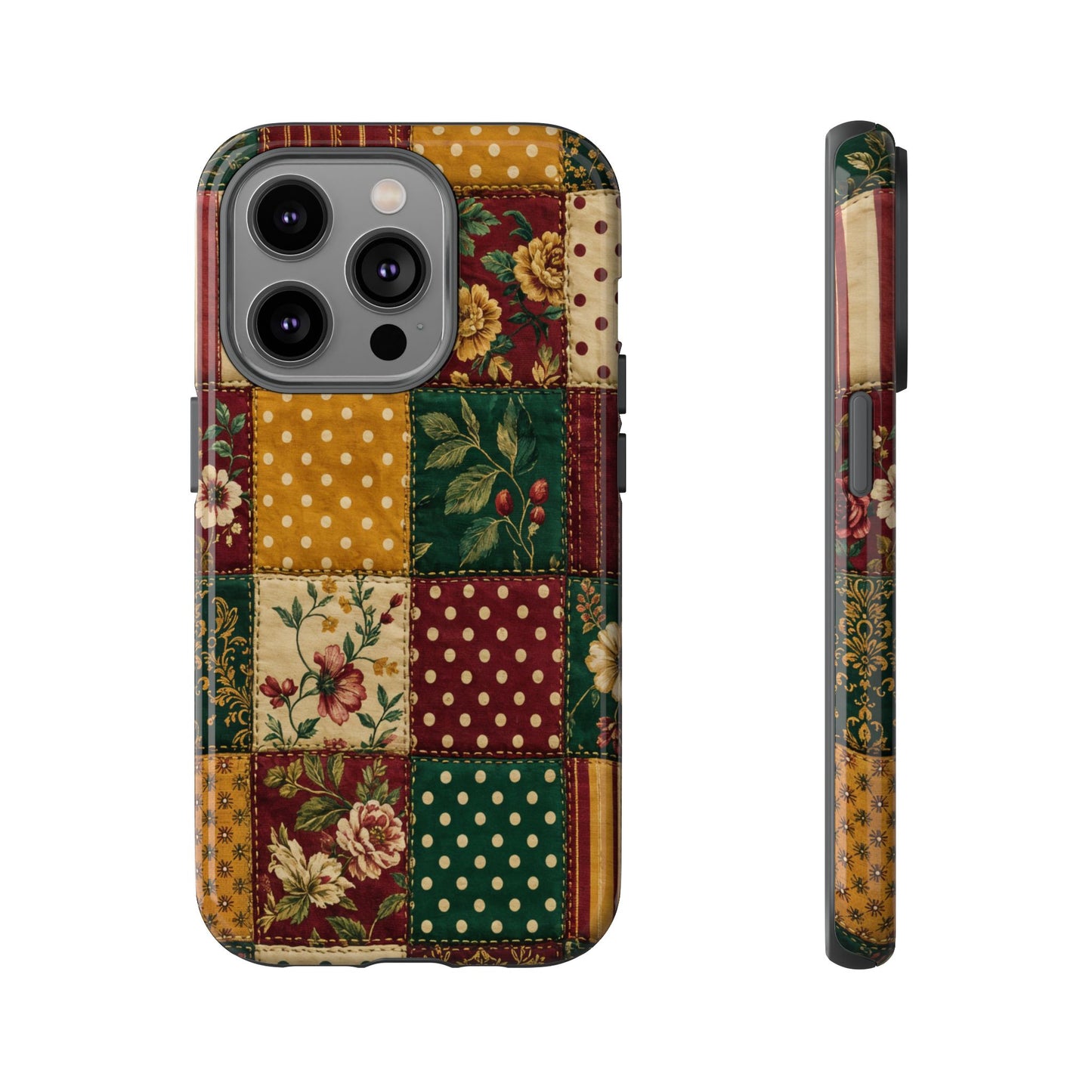 Jewel Tone Patchwork Tough Case