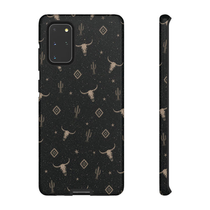 Midnight Longhorn Tough Case