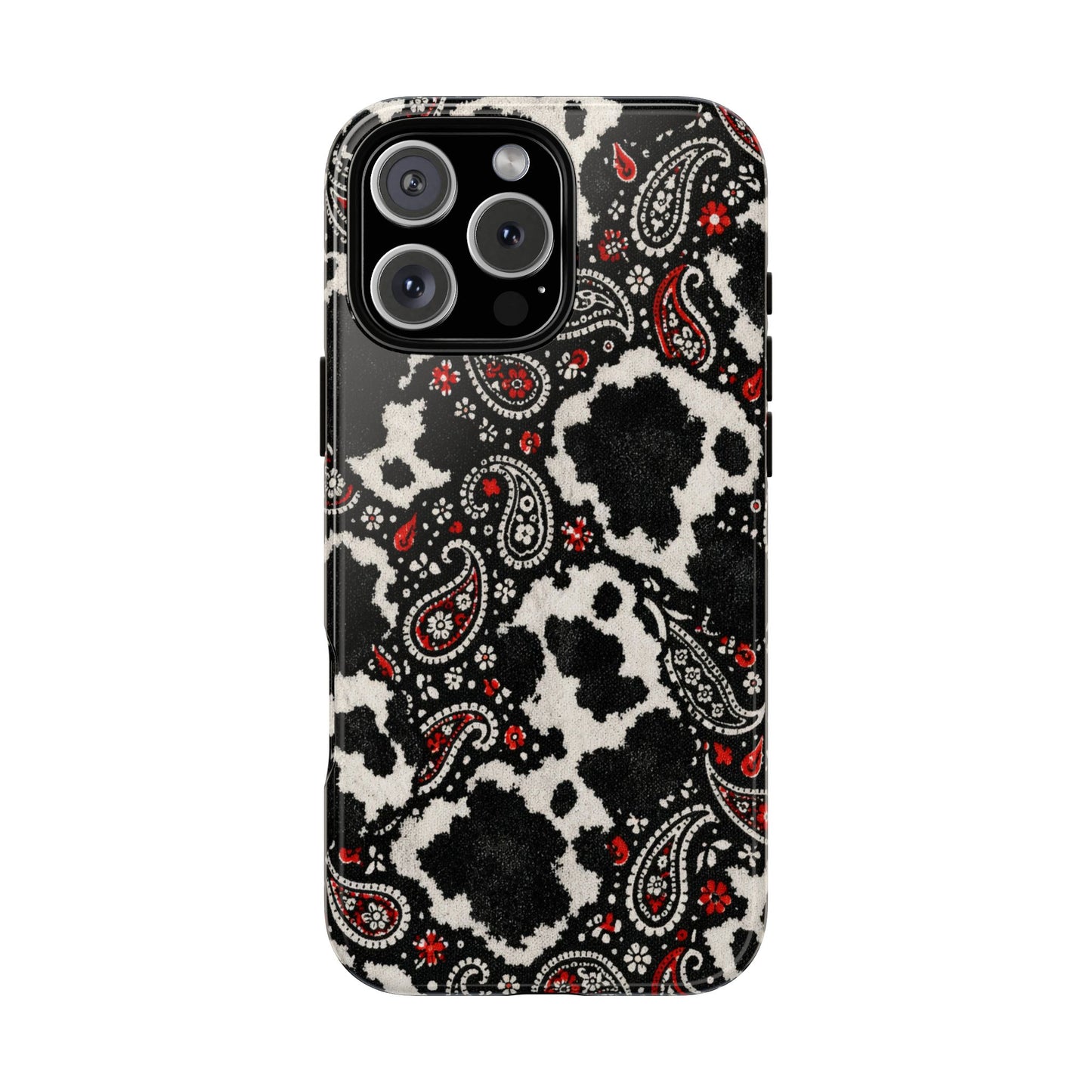 Paisley Cowhide Tough Case