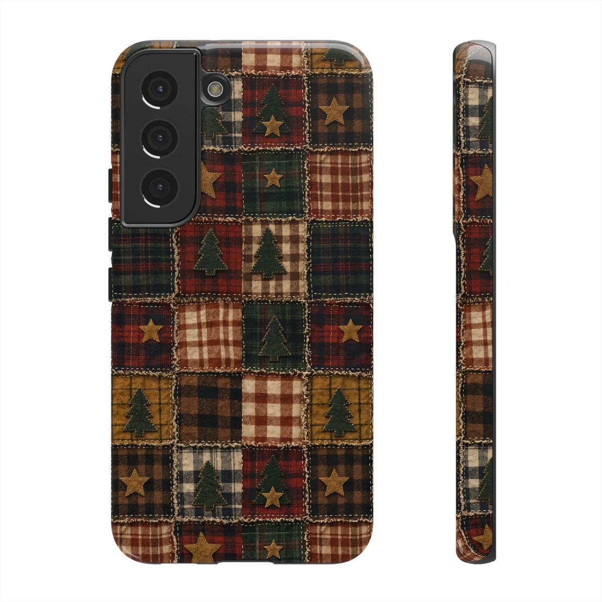 Christmas Rag Quilt Tough Case