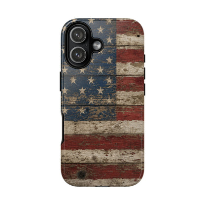 Barnwood Flag Tough Case