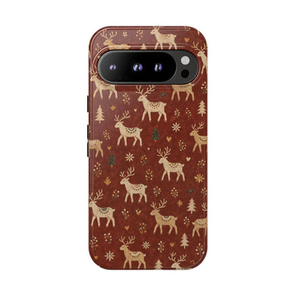 Folk Reindeer Tough Case