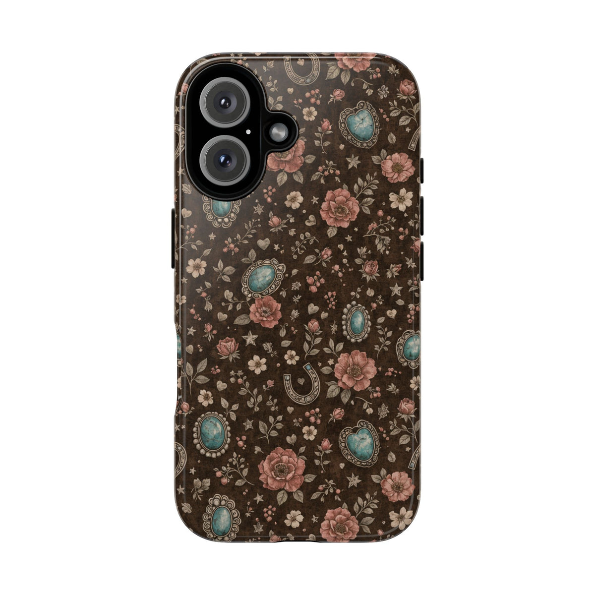 Turquoise Roses Tough Case