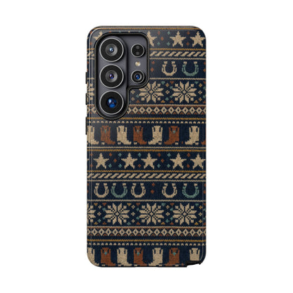 Fair Isle Boots Tough Case