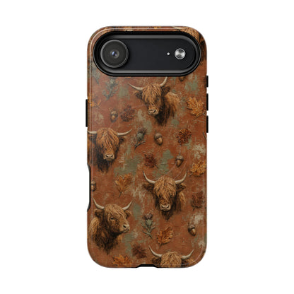 Autumn Highland Cow Magnetic Case