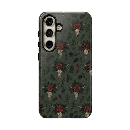 Inked Christmas Skull Tough Case