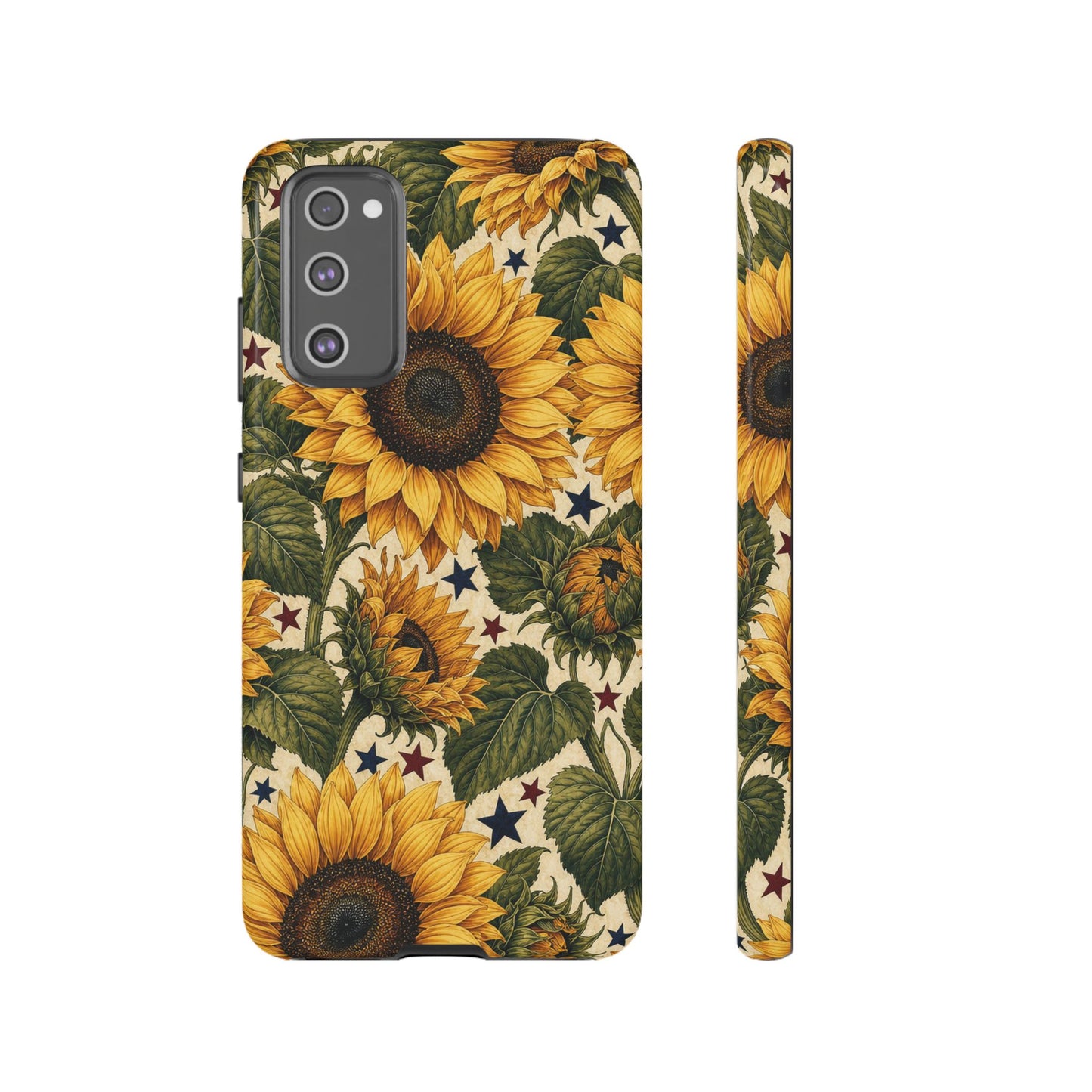 Stars And Sunflowers Tough Case