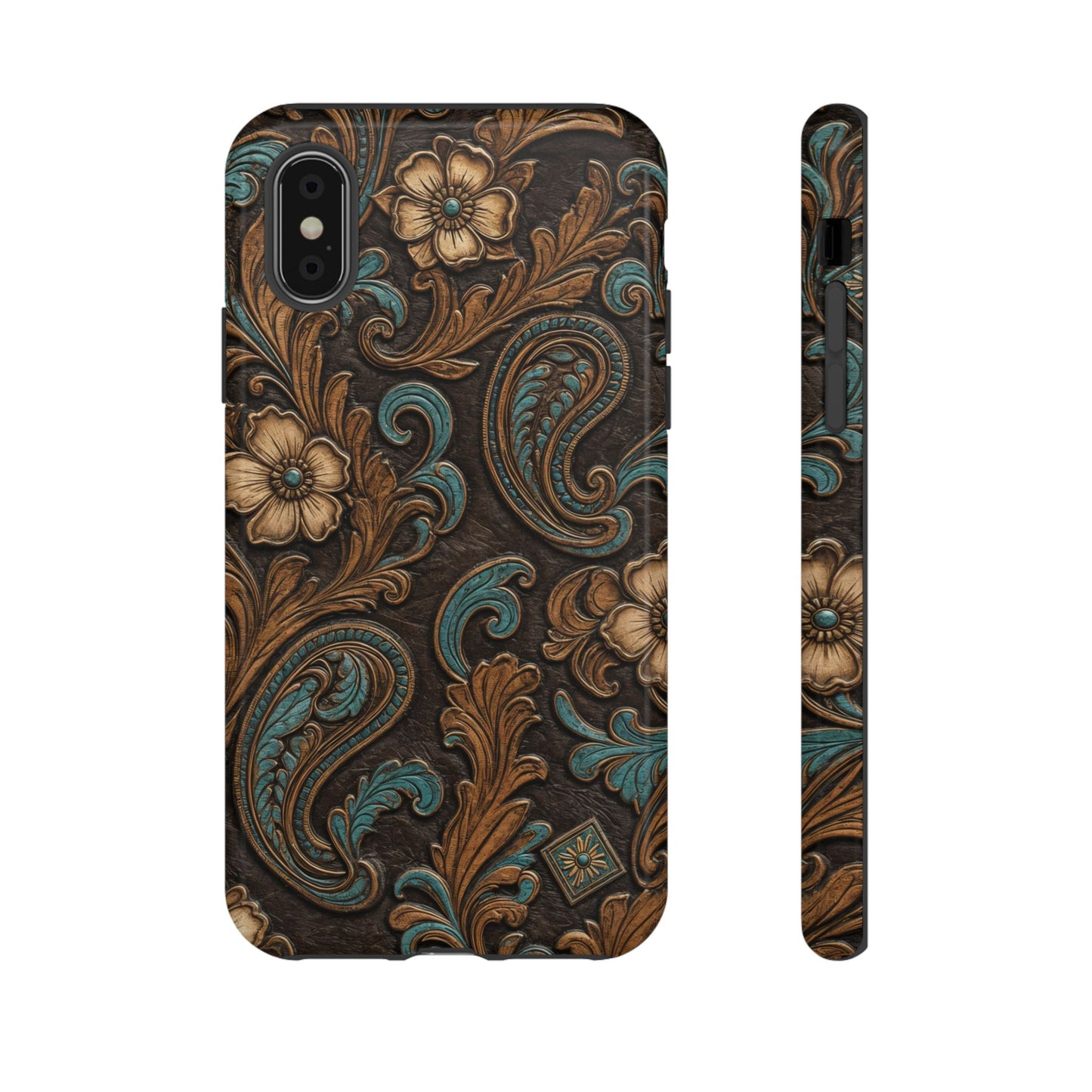 Tooled Paisley Tough Case