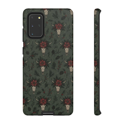 Inked Christmas Skull Tough Case