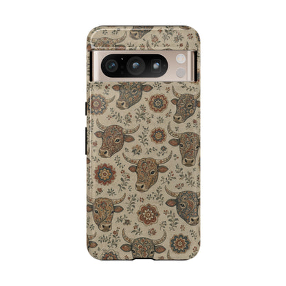 Folk Longhorn Tough Case