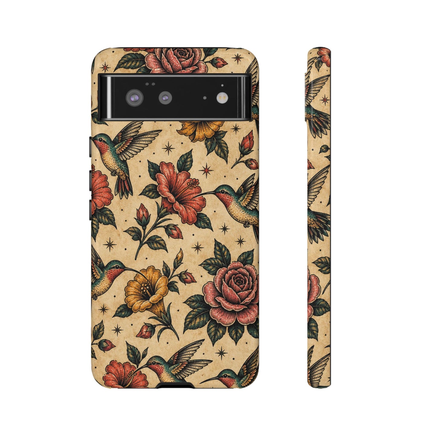Hummingbird Rose Tough Case