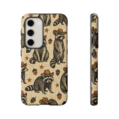 Retro Raccoon Tough Case