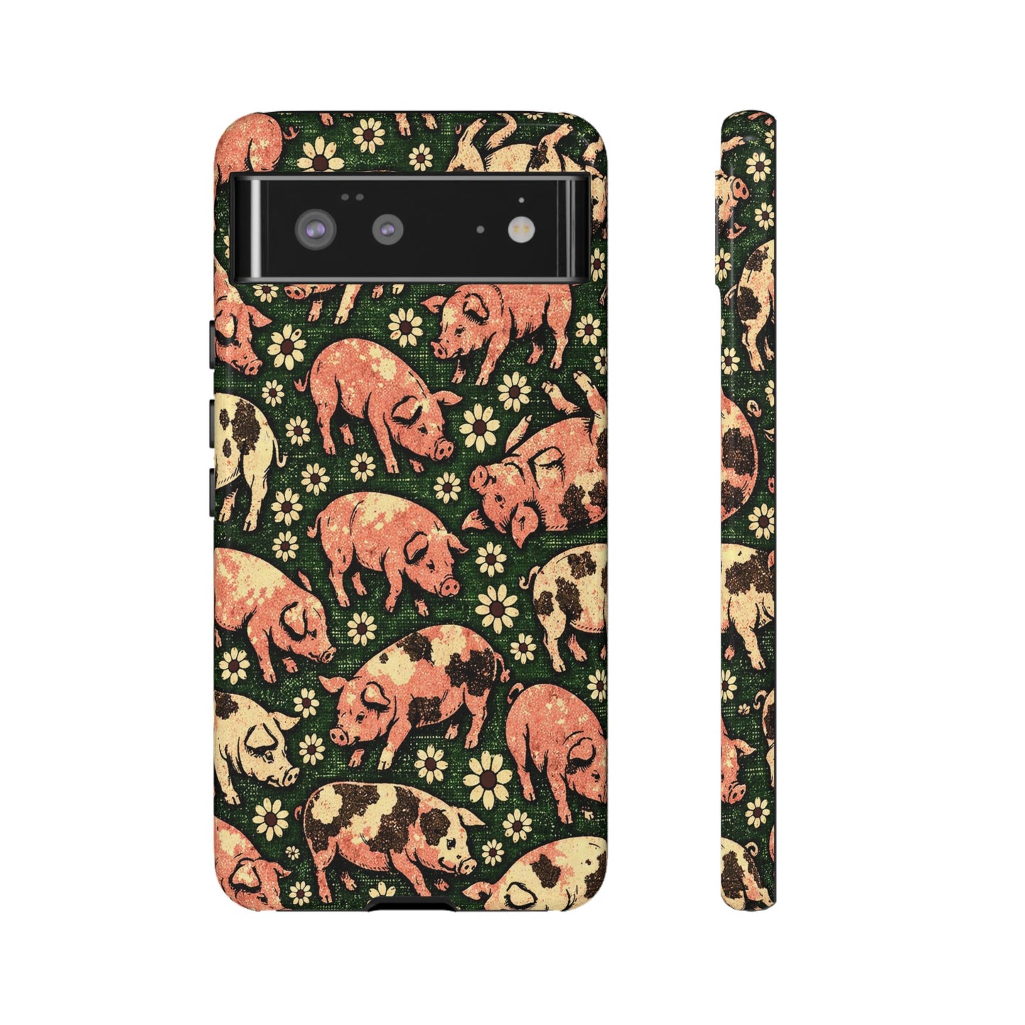 Retro Pigs Tough Case