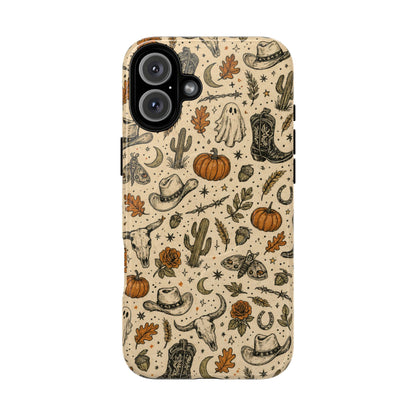 Halloween Western Doodles Magnetic Case