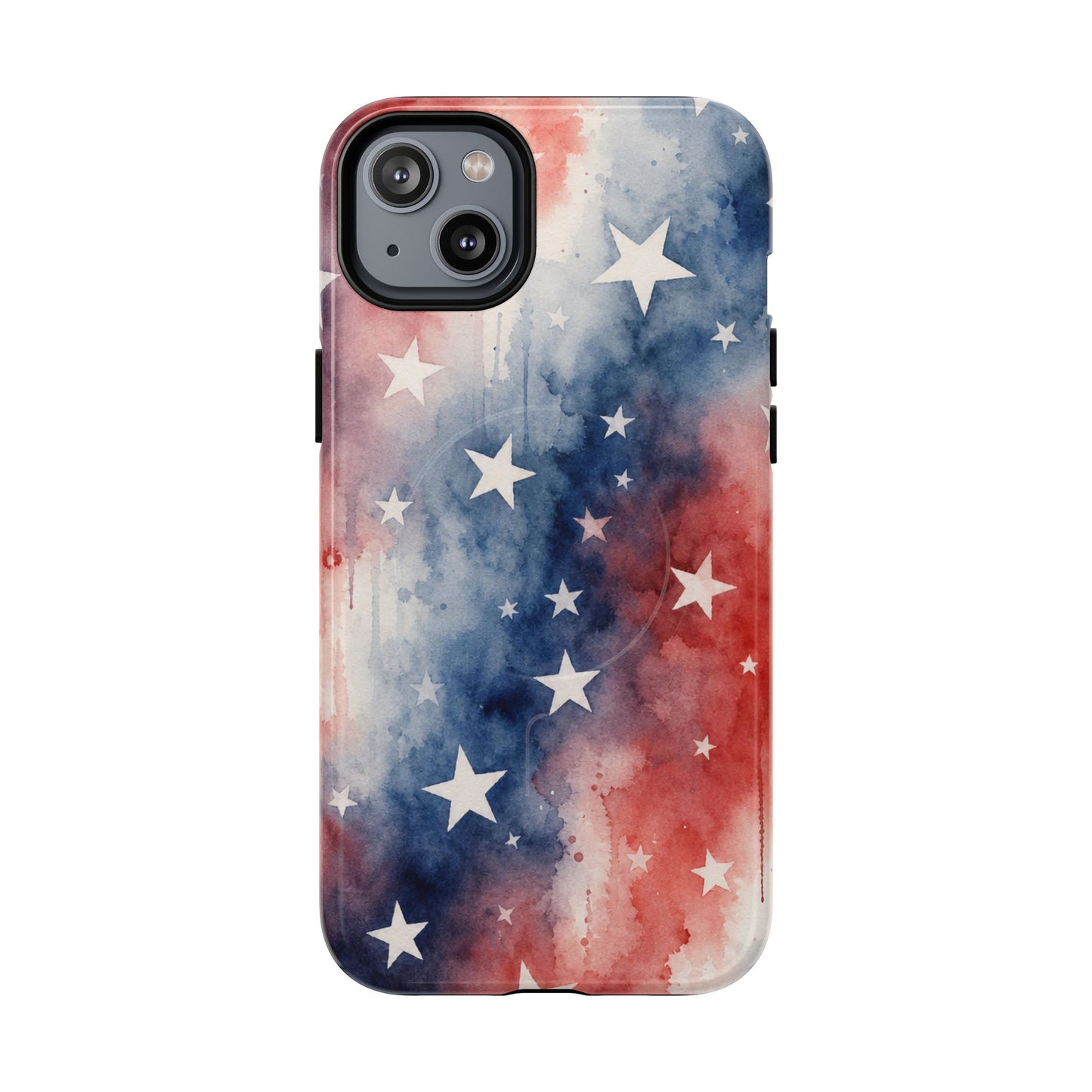 Patriotic Watercolor Magnetic Case