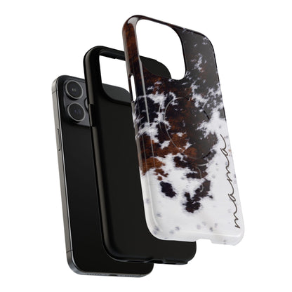 Cowhide Mama Magnetic Case