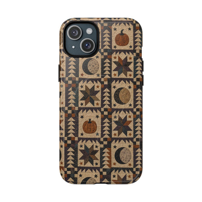 Moon Quilt Magnetic Case