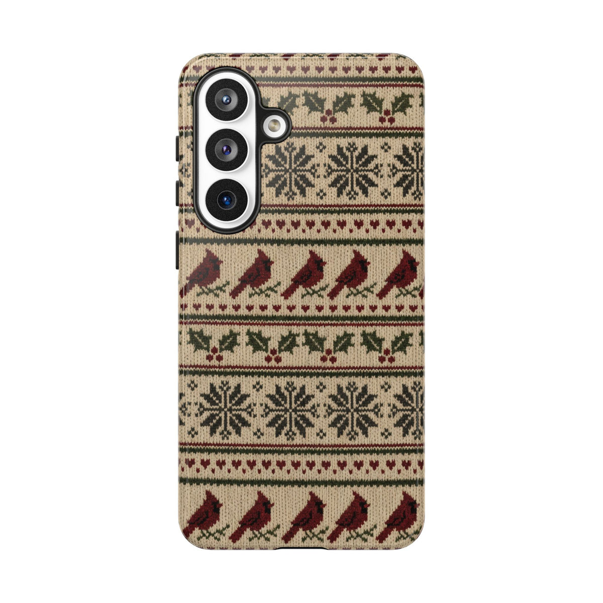 Fair Isle Cardinals Tough Case