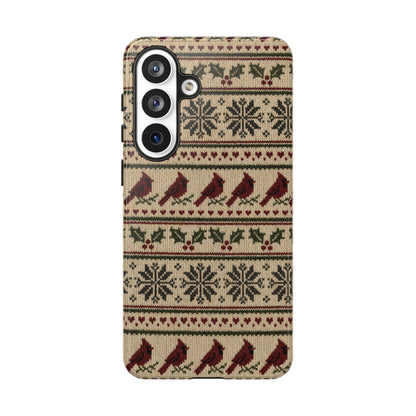 Fair Isle Cardinals Tough Case