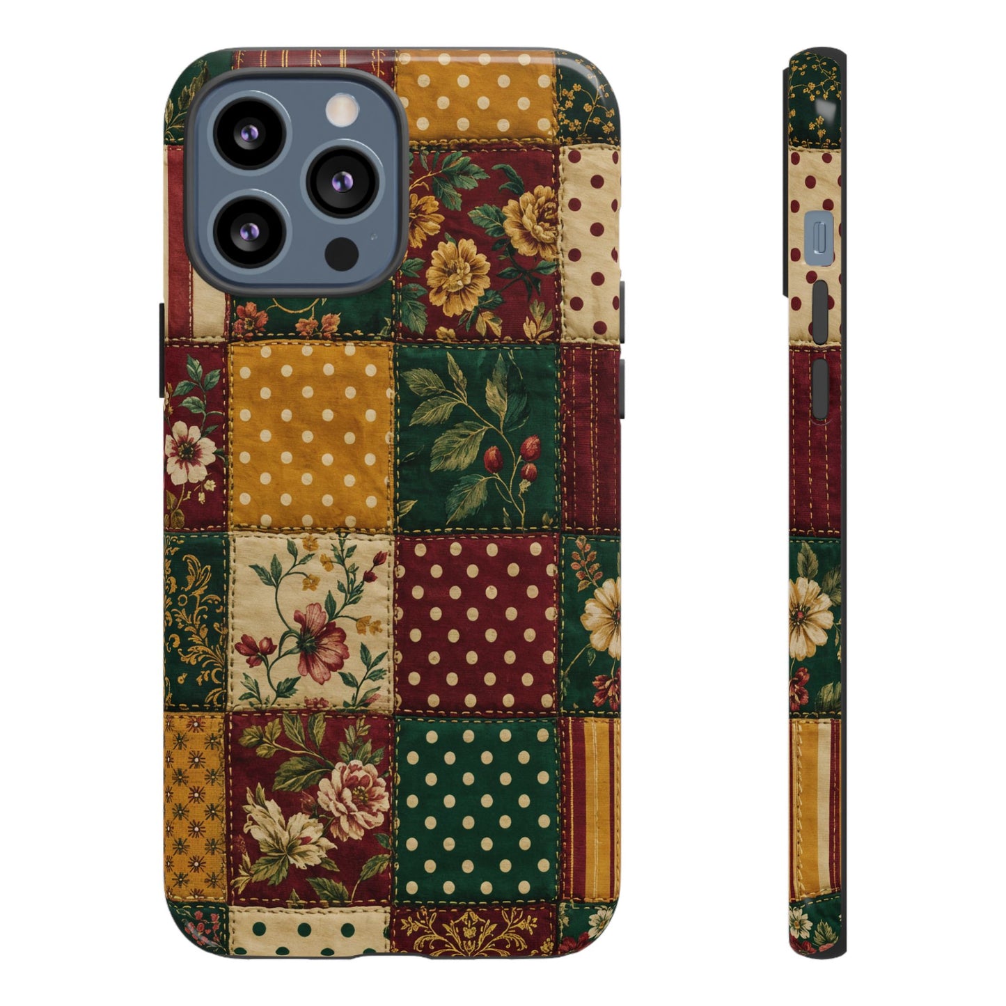 Jewel Tone Patchwork Tough Case