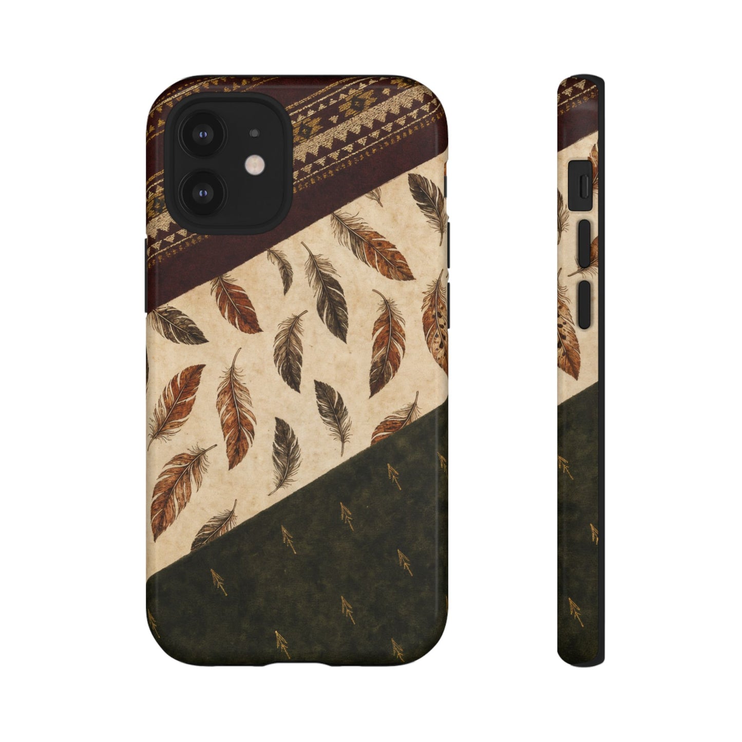 Feather Aztec Swaths Tough Case