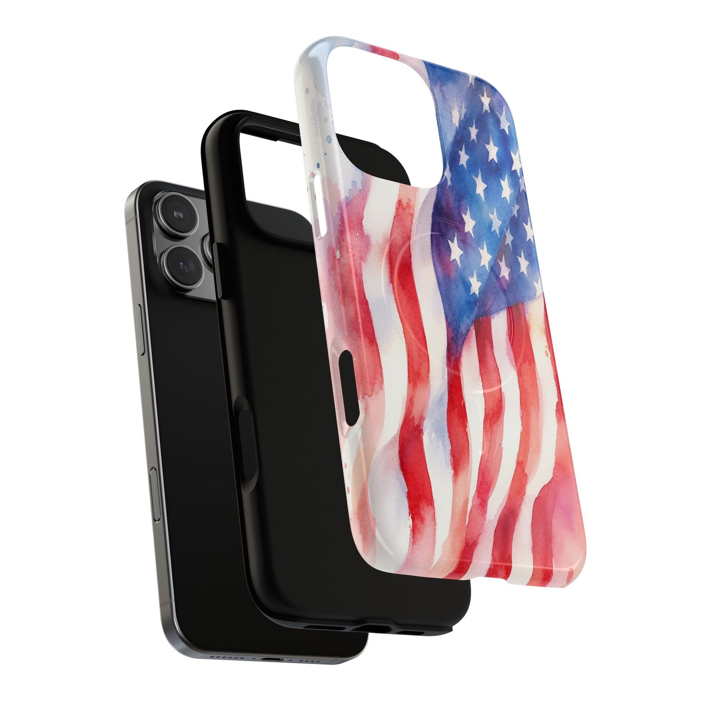 Watercolor Flag Magnetic Case