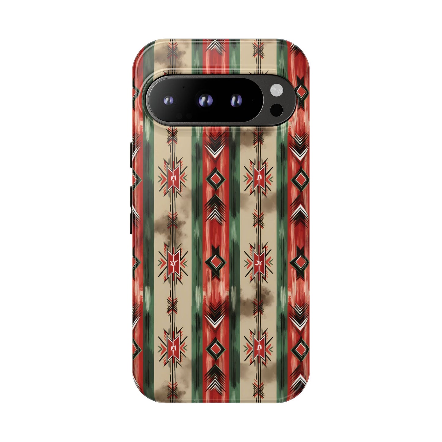 Christmas Aztec Stripes Tough Case