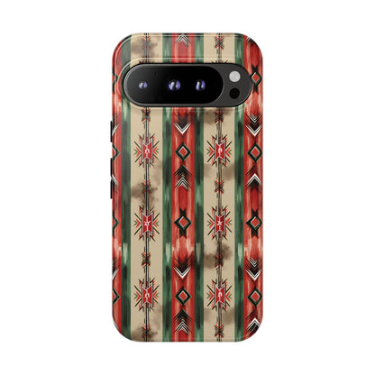 Christmas Aztec Stripes Tough Case
