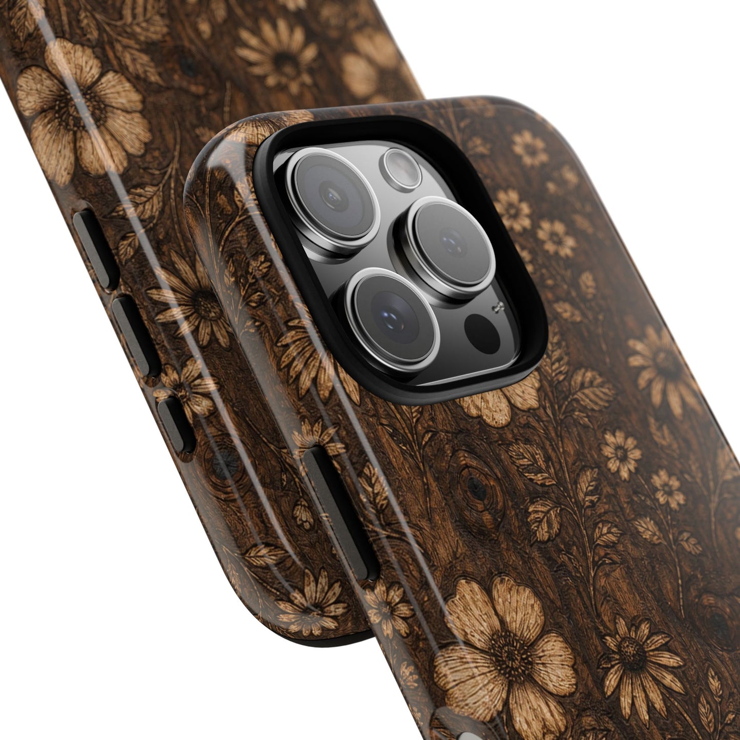 Floral Bark Tough Case