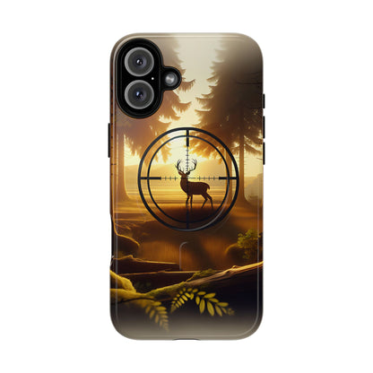 Golden Crosshairs Deer Magnetic Case
