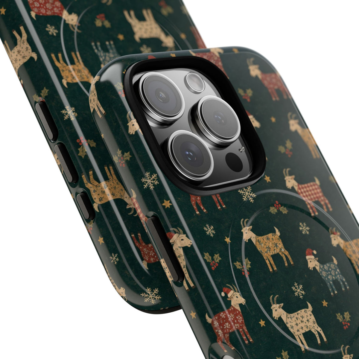 Yuletide Goats Magnetic Case