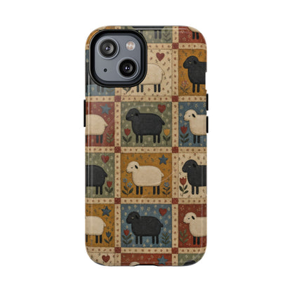 Sheep Quilt Magnetic Case