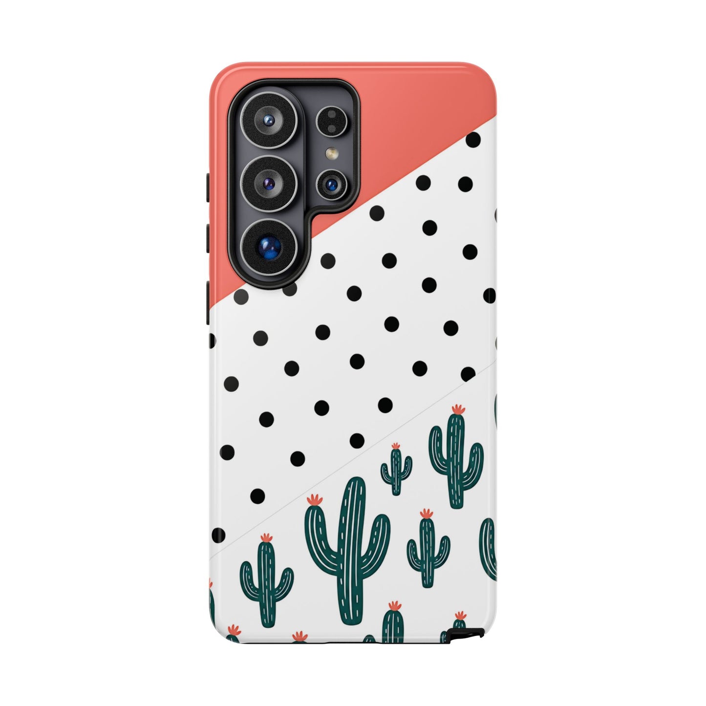 Polka Dot Cactus Tough Case