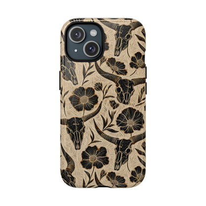 Carved Skulls Magnetic Case