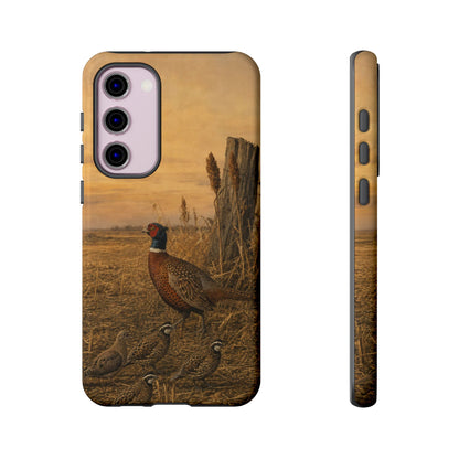 Pheasant Sunset Tough Case