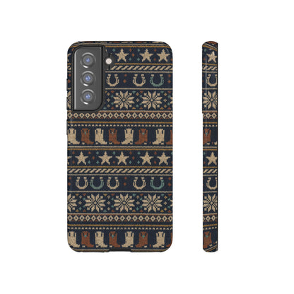 Fair Isle Boots Tough Case