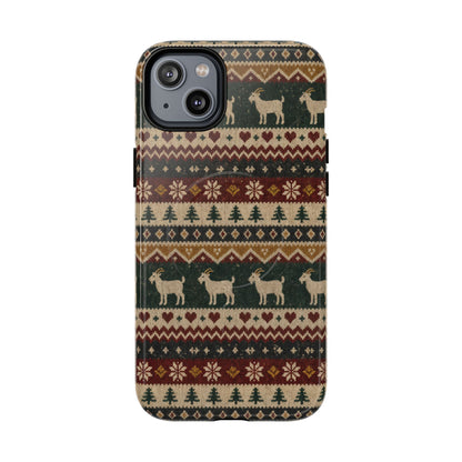 Fair Isle Goats Magnetic Case