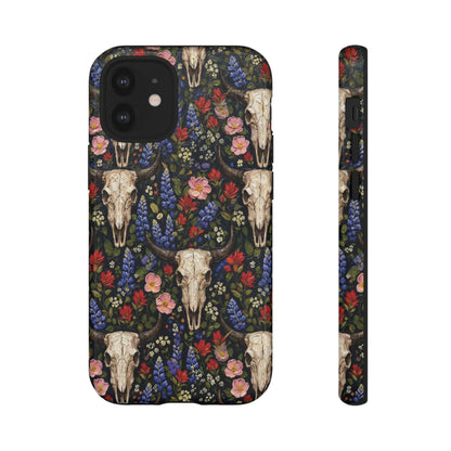 Floral Skull Tough Case