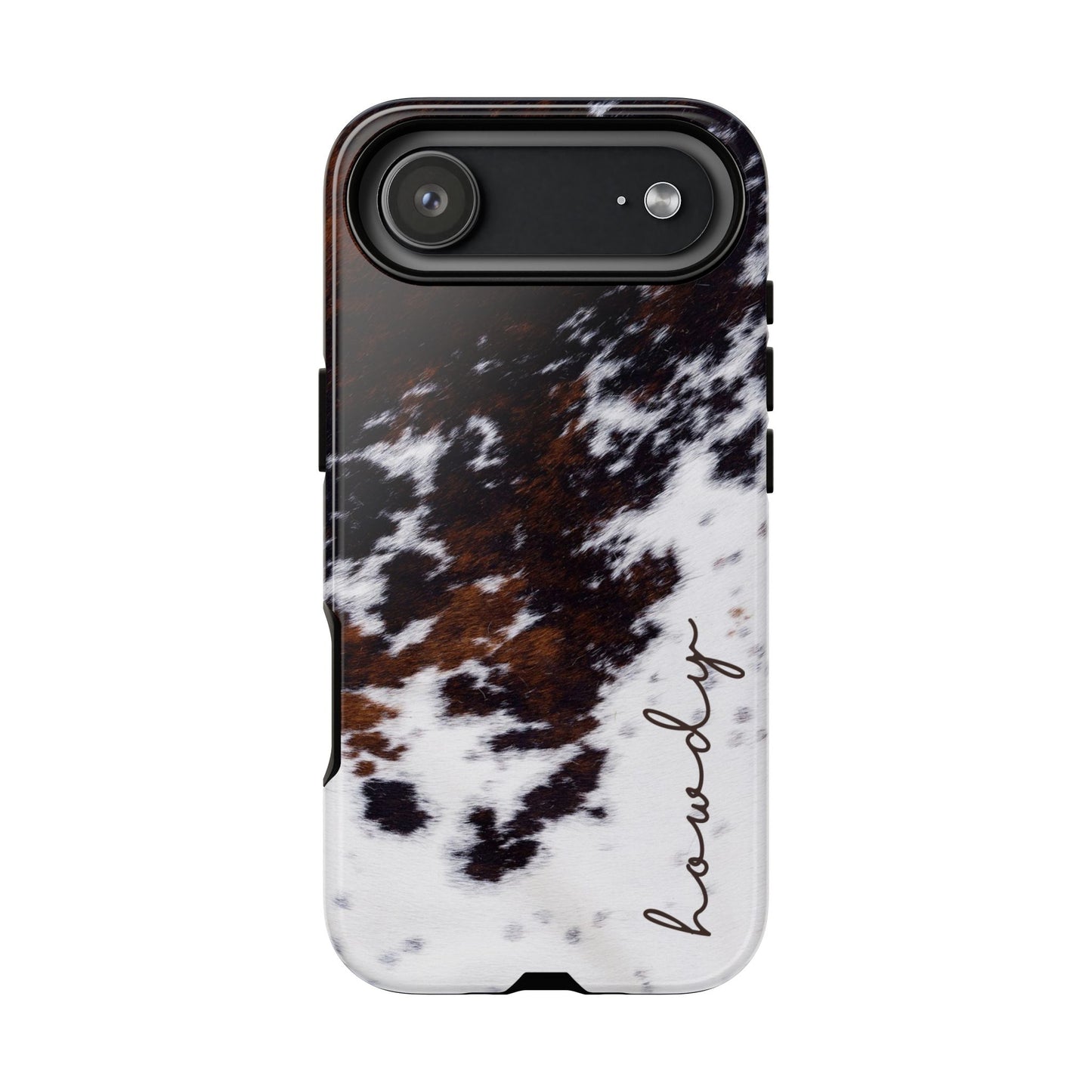 Howdy Cowhide Tough Phone Case