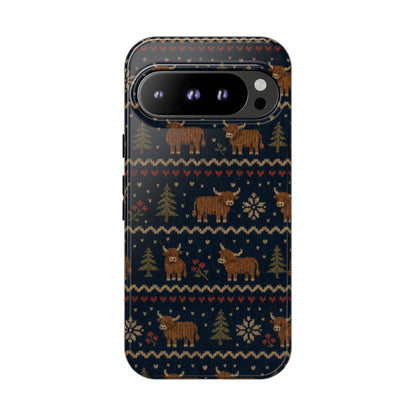 Highland Cow Sweater Tough Case