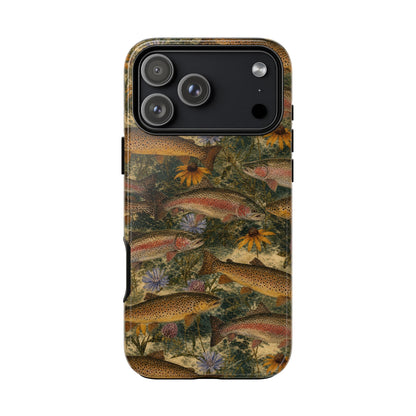 Floral Trout Tough Case