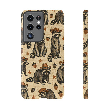 Retro Raccoon Tough Case