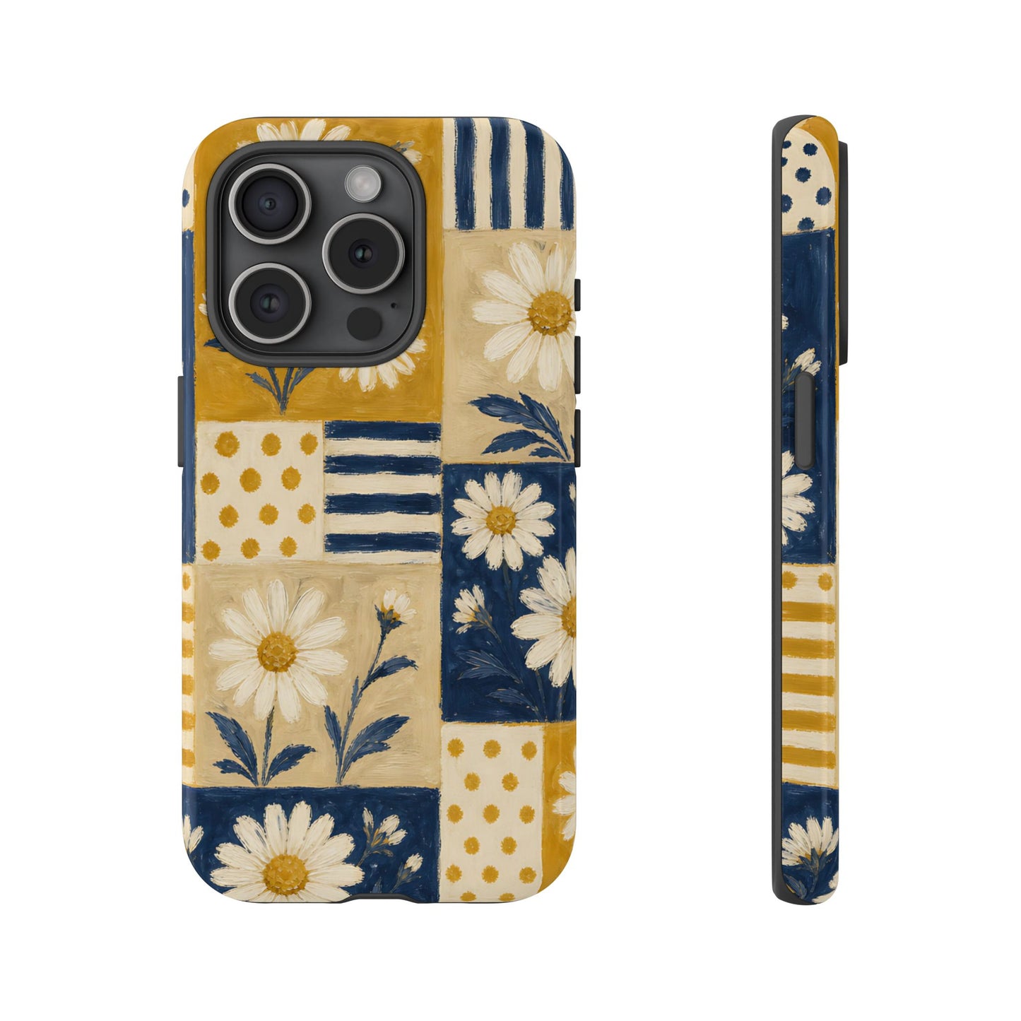 Daisy Patchwork Tough Case