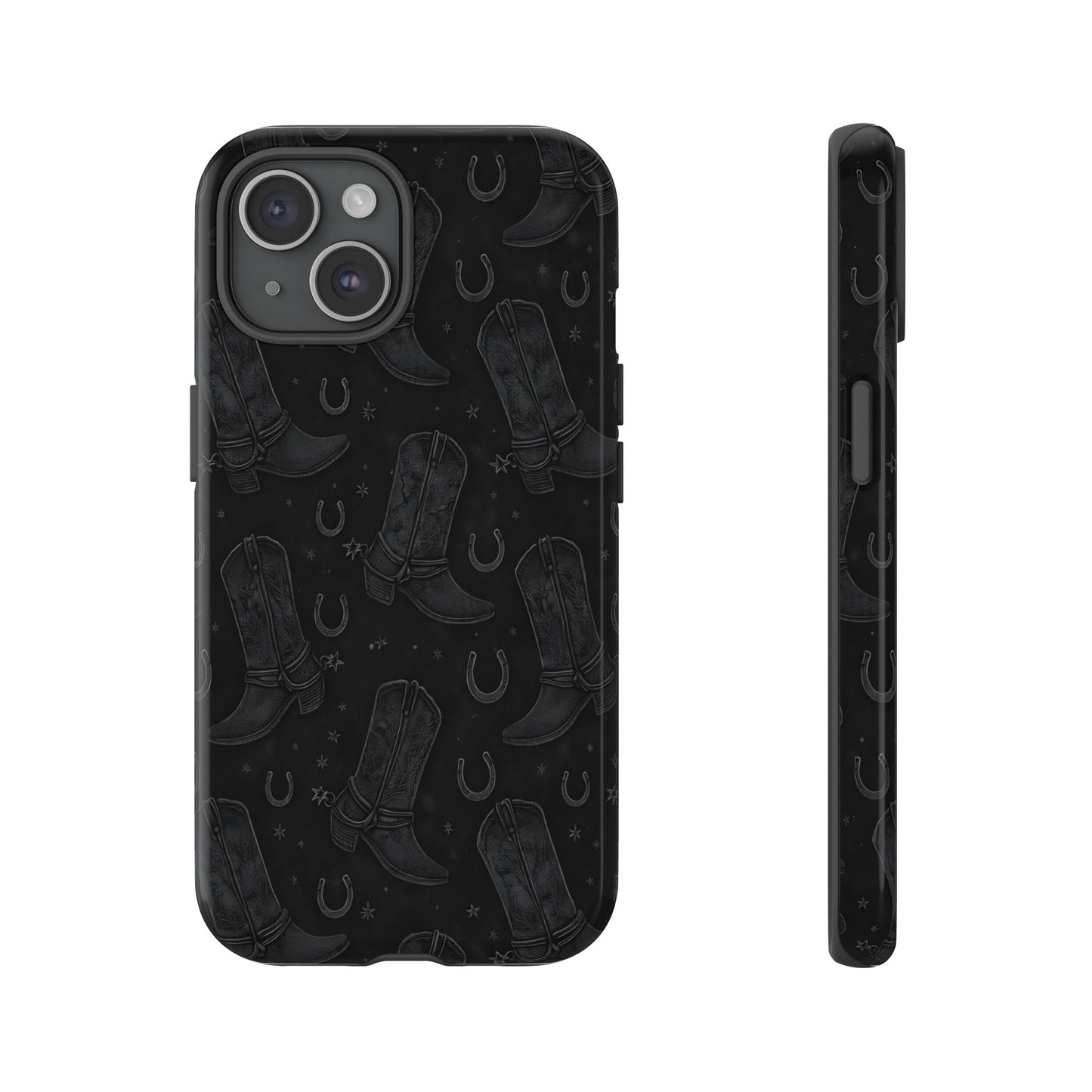 Western Noir Boots Tough Case