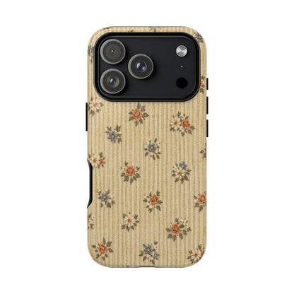 Striped Floral Tough Case