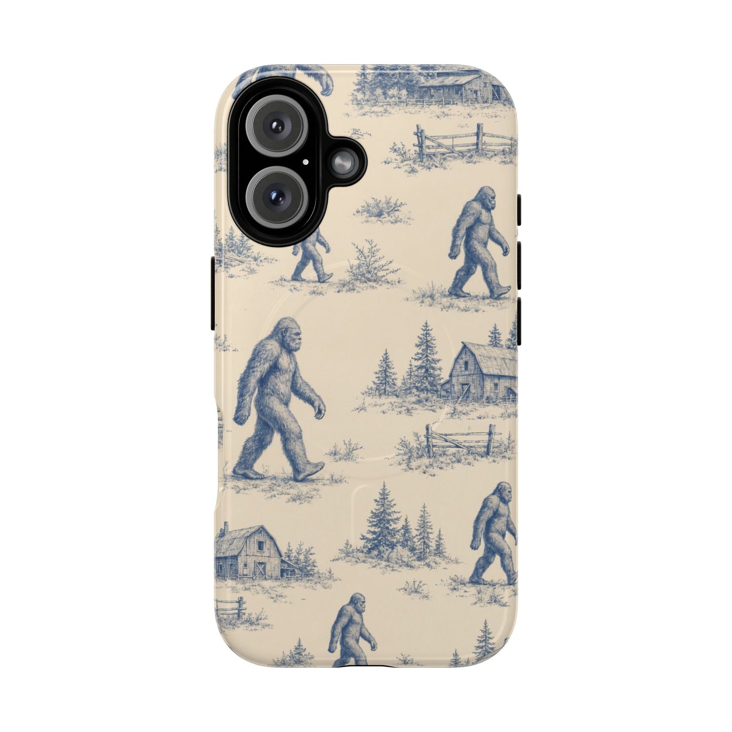 Bigfoot Toile Magnetic Case