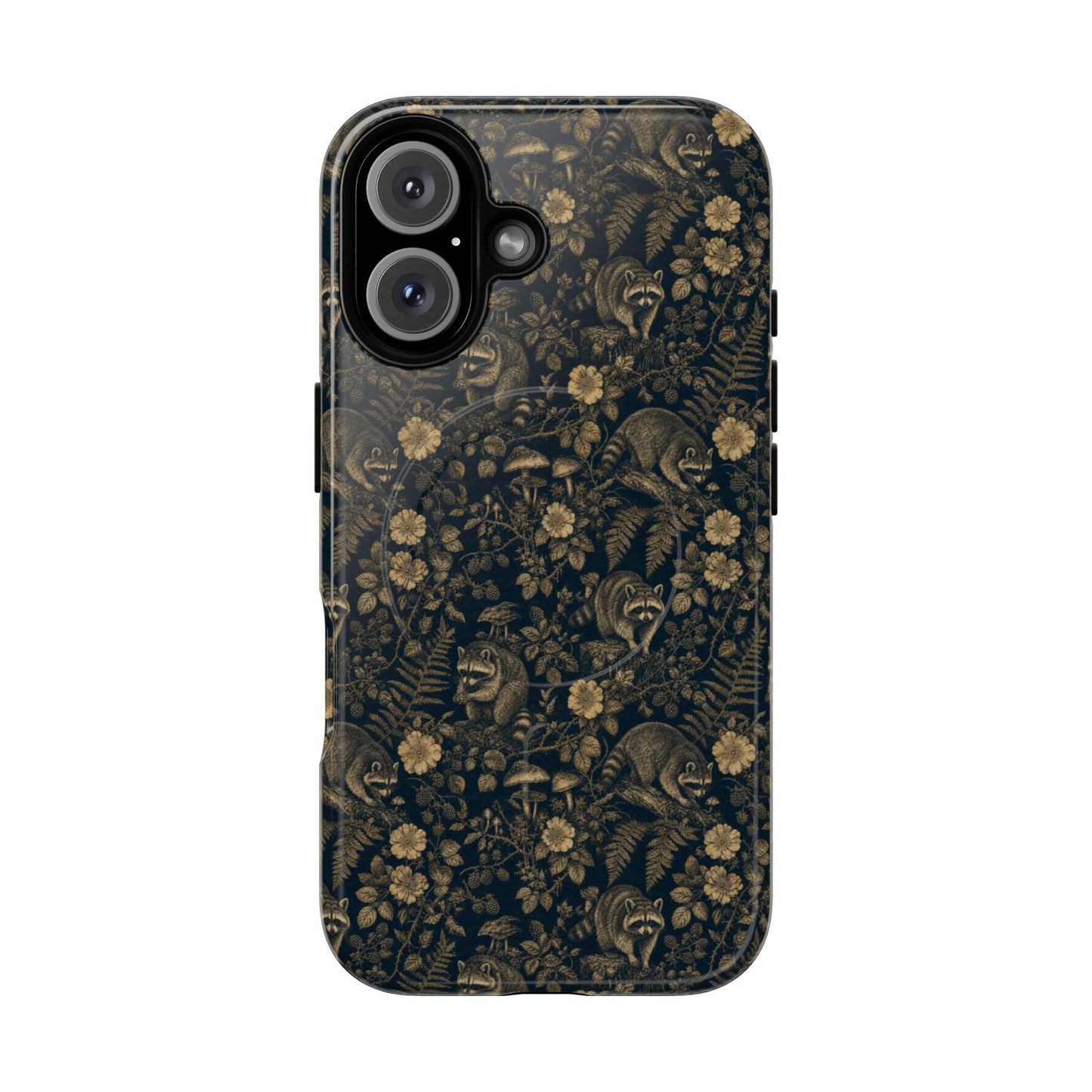 Midnight Raccoon Magnetic Case
