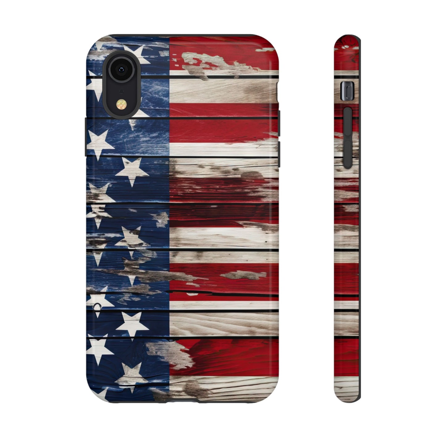 Wood Stars Stripes Tough Case