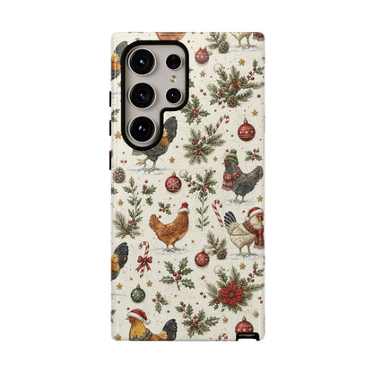 Santa Hens Tough Case