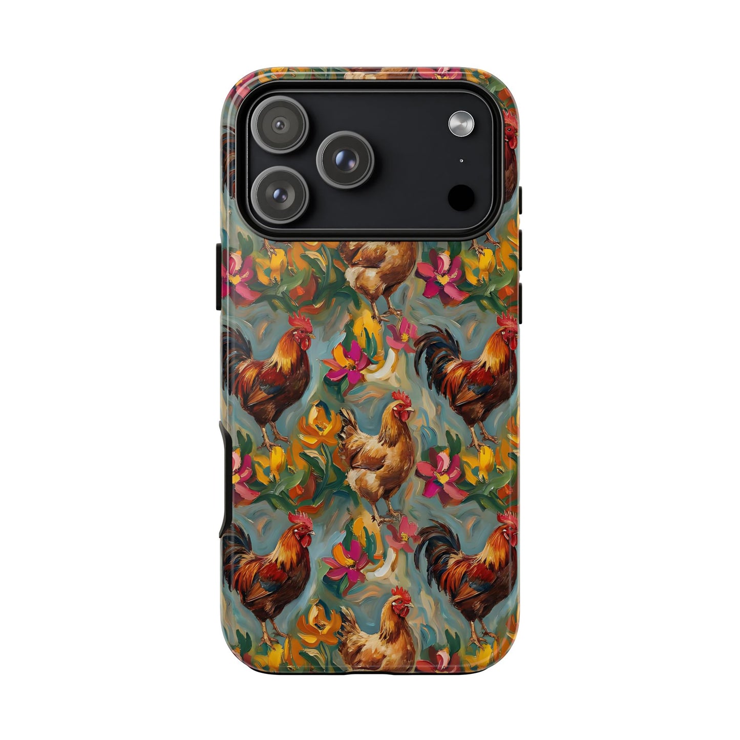 Painted Chickens Tough Case